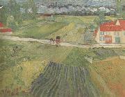 Vincent Van Gogh Landscape wiith Carriage and Train in the Background (nn04) France oil painting artist